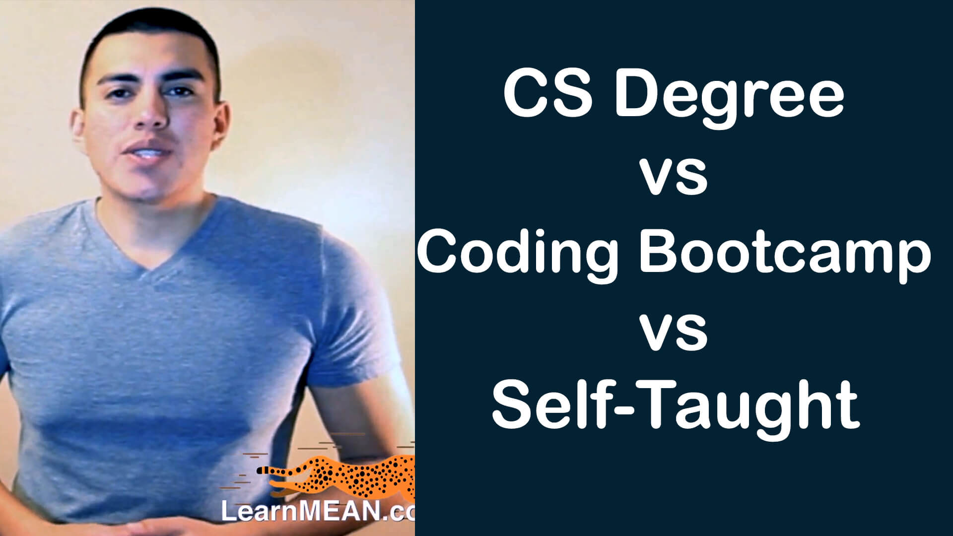 CS Degree vs Coding Bootcamp vs Self-Taught